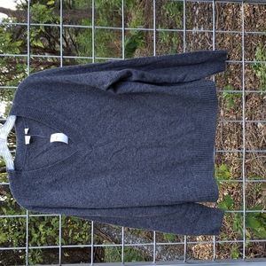 GAP Gray V-Neck Sweater